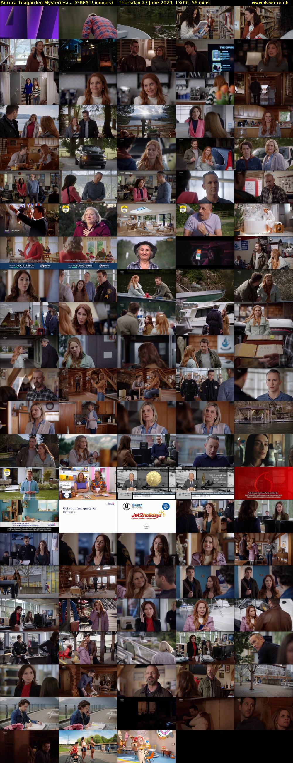 Aurora Teagarden Mysteries:... (GREAT! movies) Thursday 27 June 2024 13:00 - 13:56