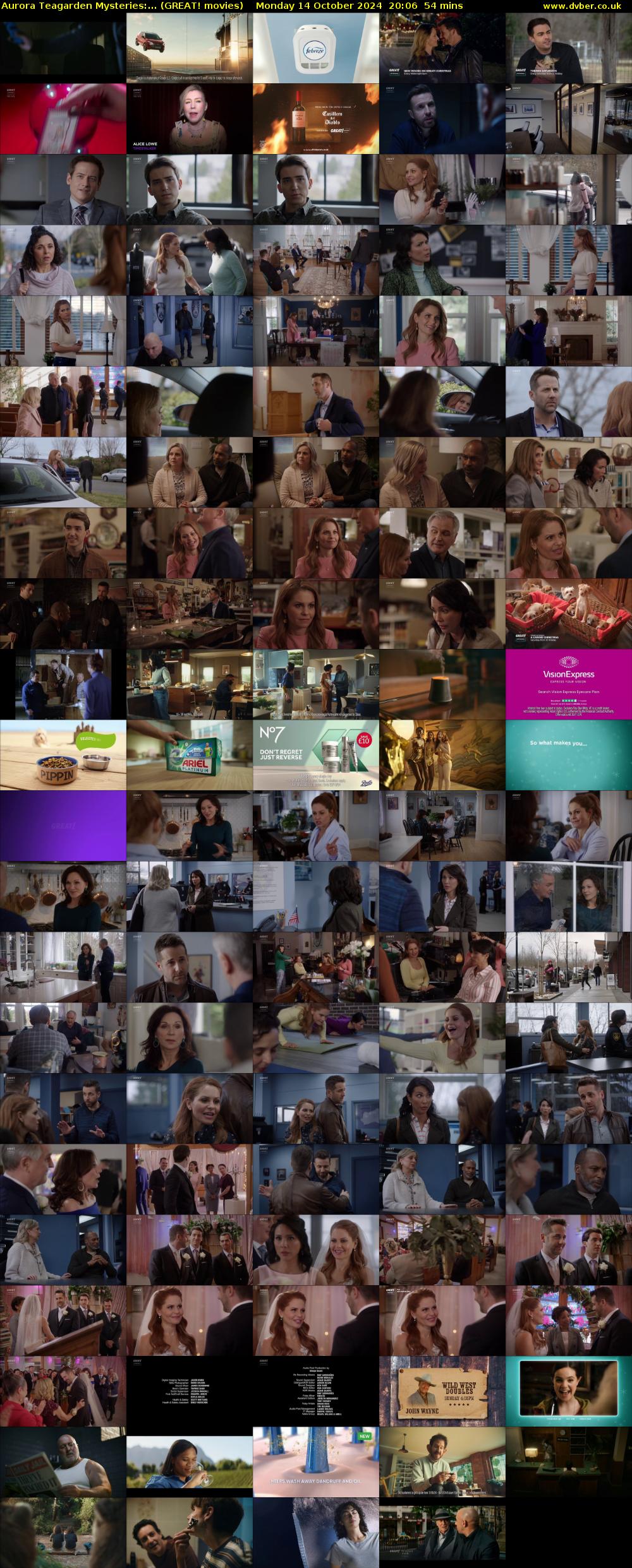 Aurora Teagarden Mysteries:... (GREAT! movies) Monday 14 October 2024 20:06 - 21:00