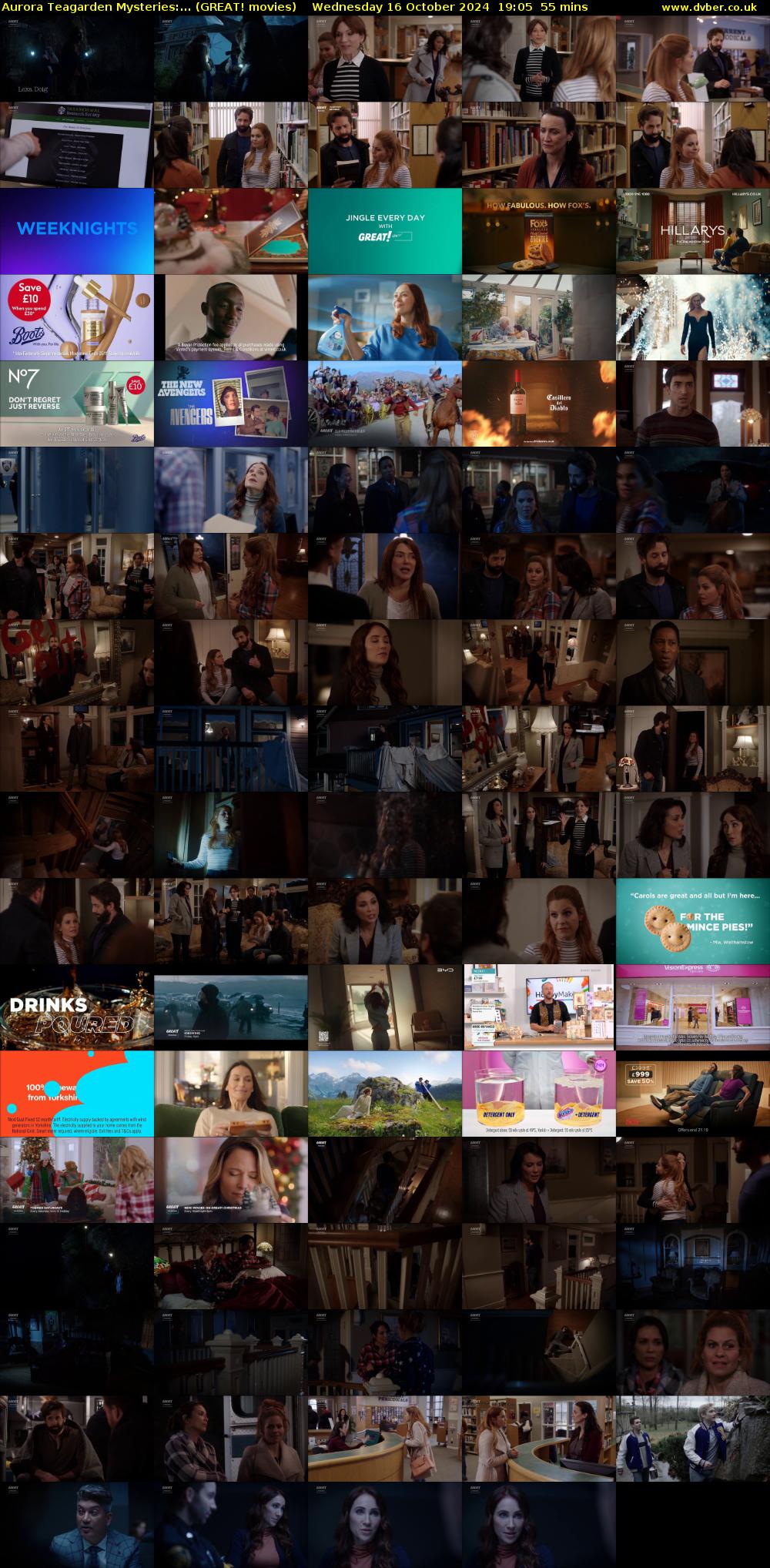 Aurora Teagarden Mysteries:... (GREAT! movies) Wednesday 16 October 2024 19:05 - 20:00