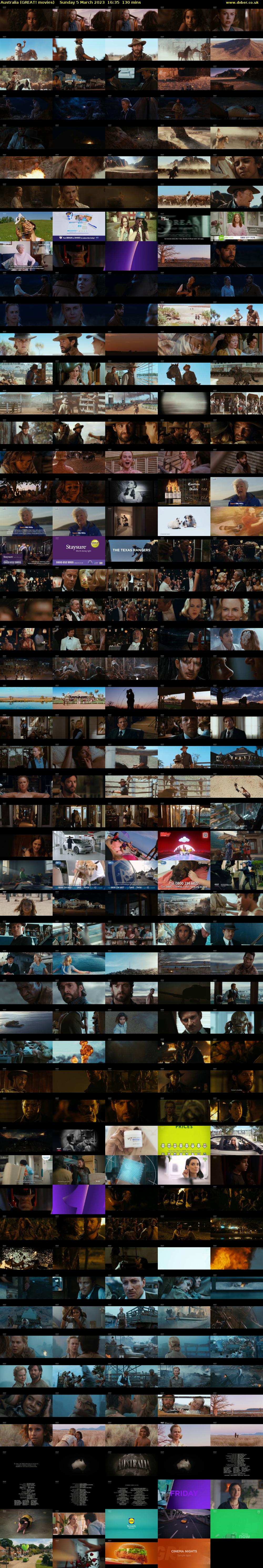 Australia (GREAT! movies) Sunday 5 March 2023 16:35 - 18:45
