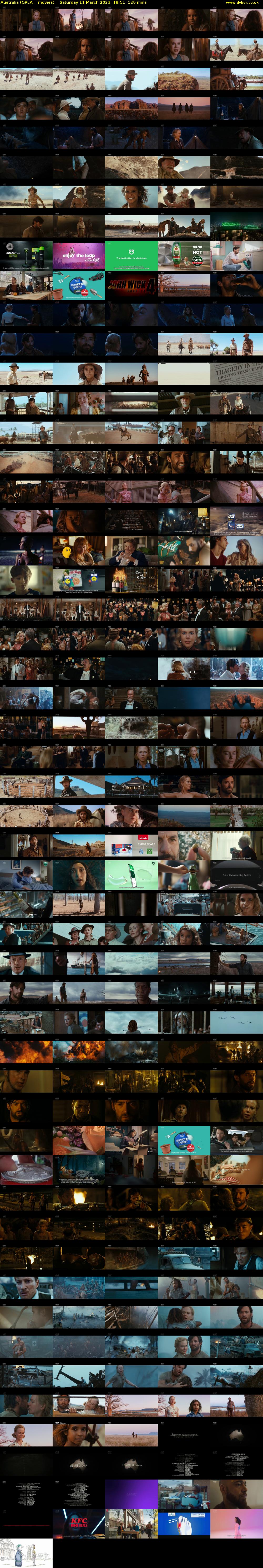 Australia (GREAT! movies) Saturday 11 March 2023 18:51 - 21:00