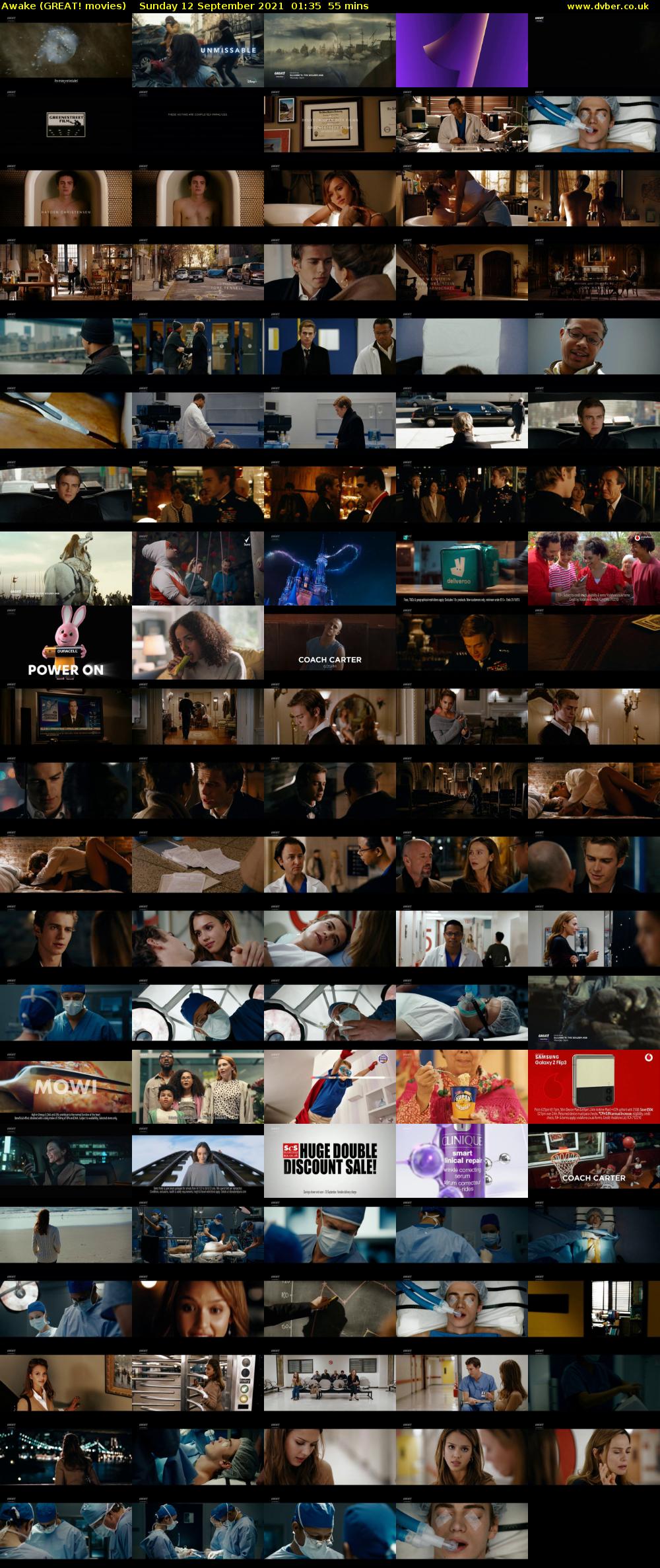 Awake (GREAT! movies) Sunday 12 September 2021 01:35 - 02:30