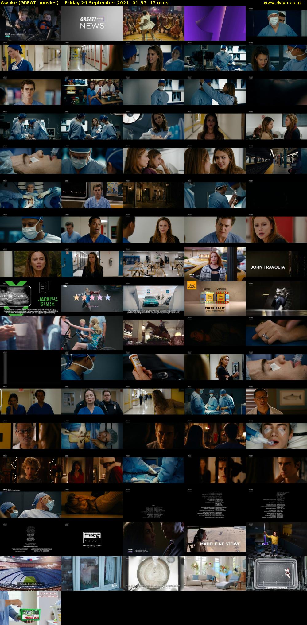 Awake (GREAT! movies) Friday 24 September 2021 01:35 - 02:20