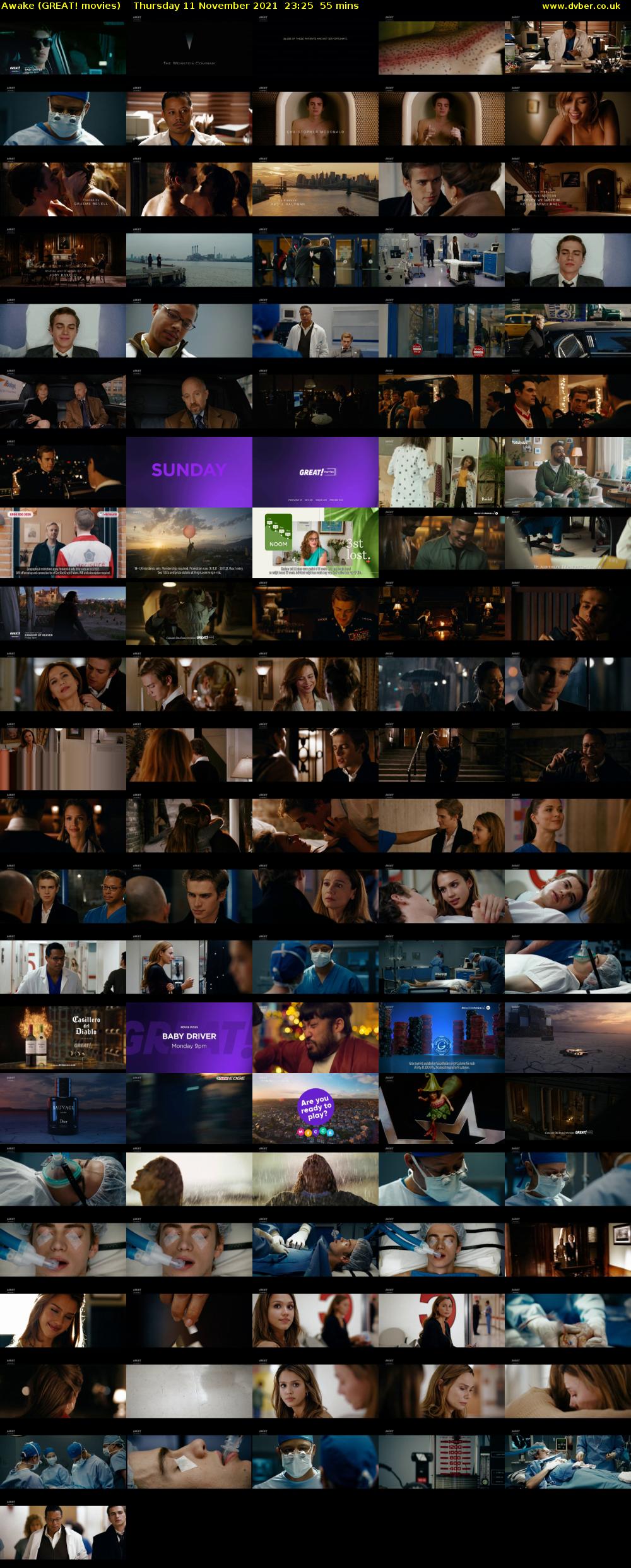 Awake (GREAT! movies) Thursday 11 November 2021 23:25 - 00:20