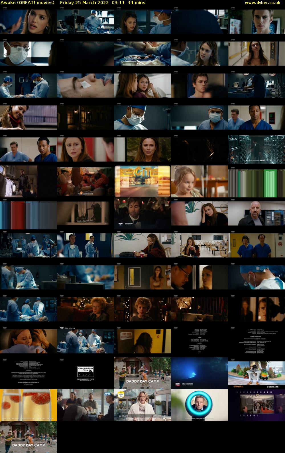 Awake (GREAT! movies) Friday 25 March 2022 03:11 - 03:55
