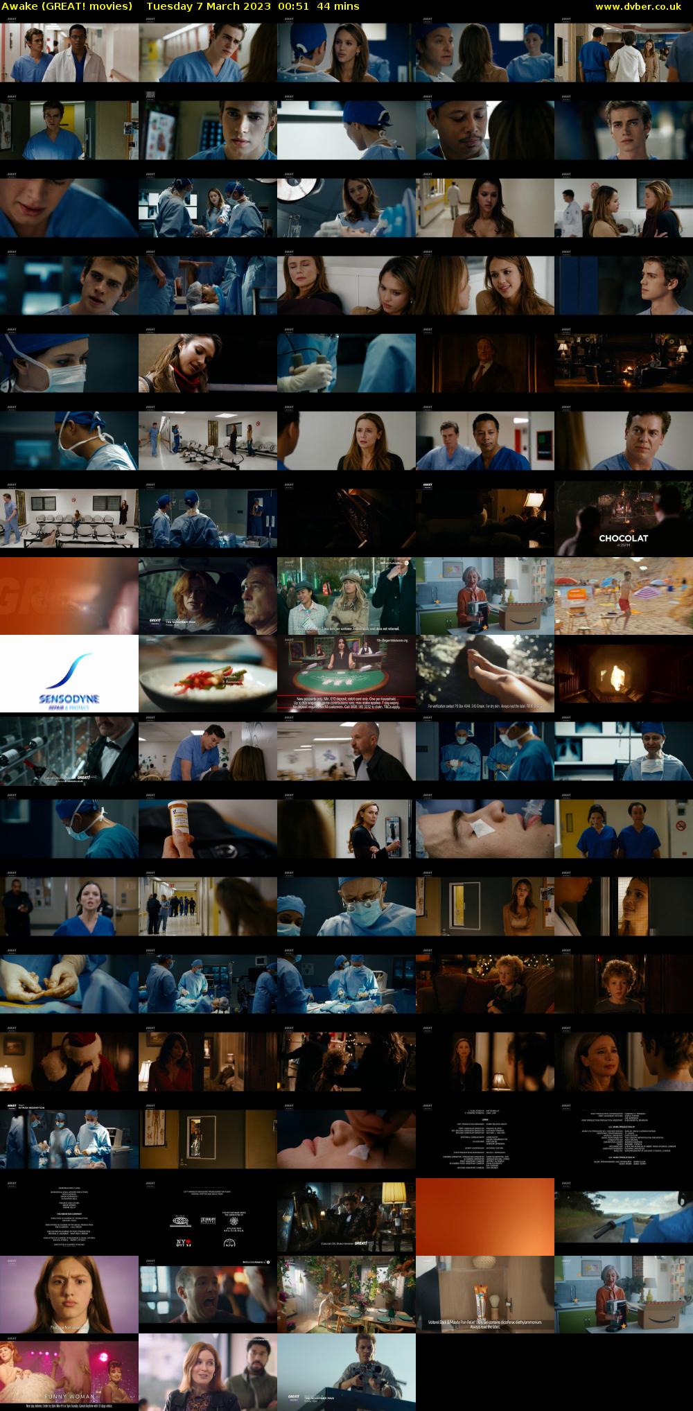 Awake (GREAT! movies) Tuesday 7 March 2023 00:51 - 01:35
