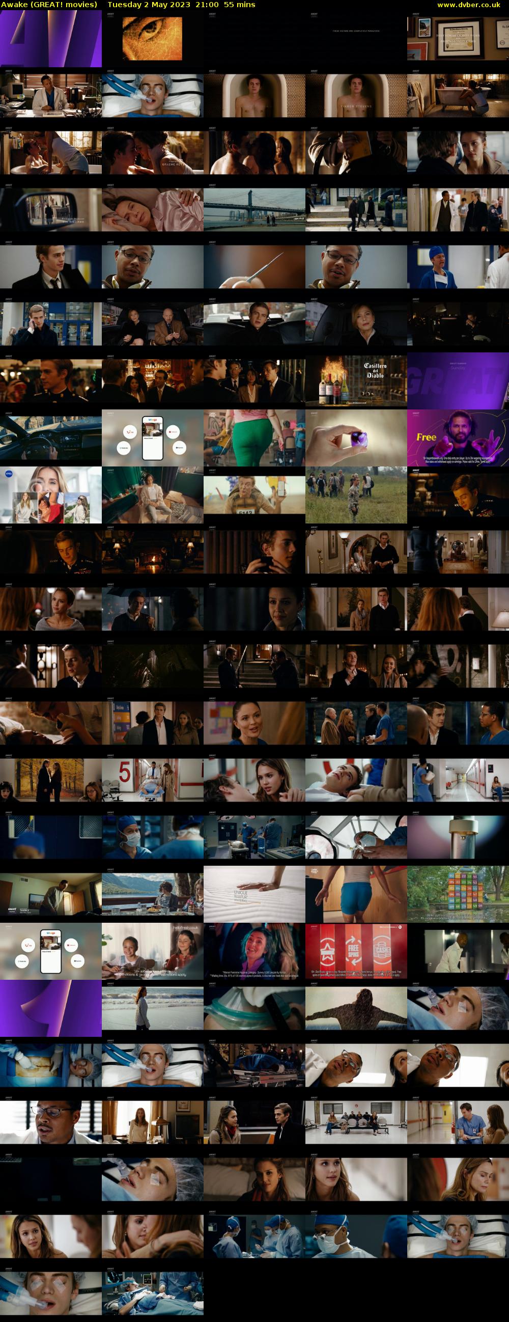 Awake (GREAT! movies) Tuesday 2 May 2023 21:00 - 21:55