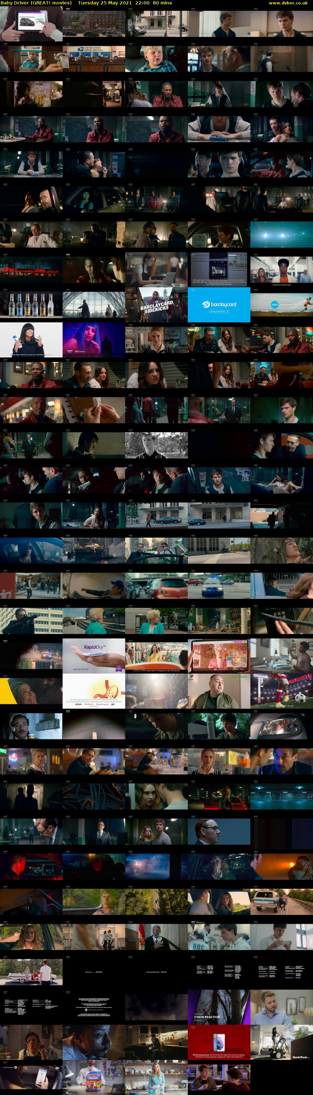 Baby Driver (GREAT! movies) Tuesday 25 May 2021 22:00 - 23:20
