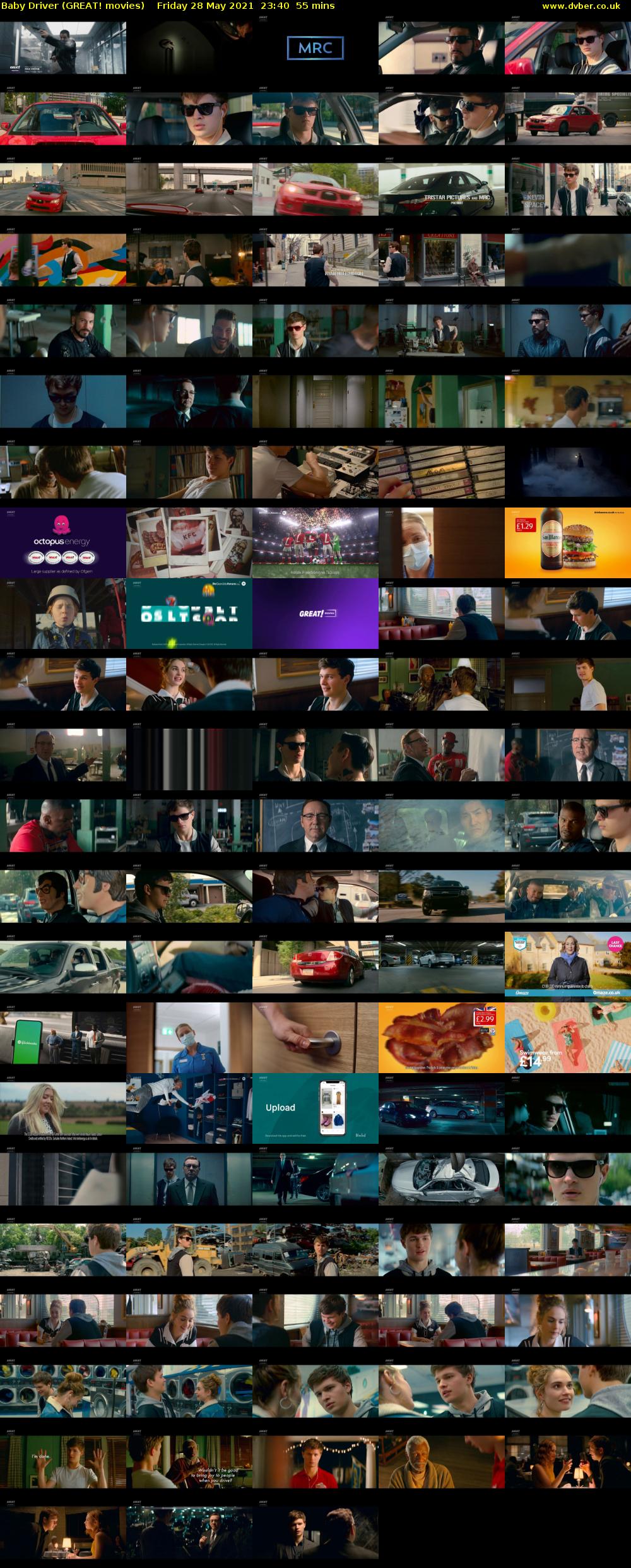 Baby Driver (GREAT! movies) Friday 28 May 2021 23:40 - 00:35