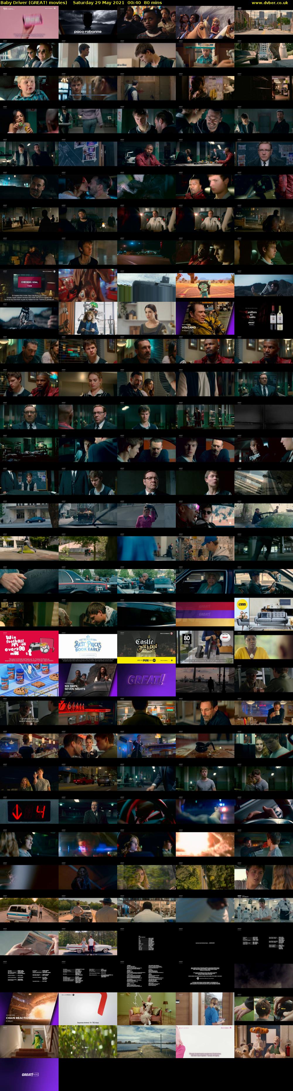 Baby Driver (GREAT! movies) Saturday 29 May 2021 00:40 - 02:00