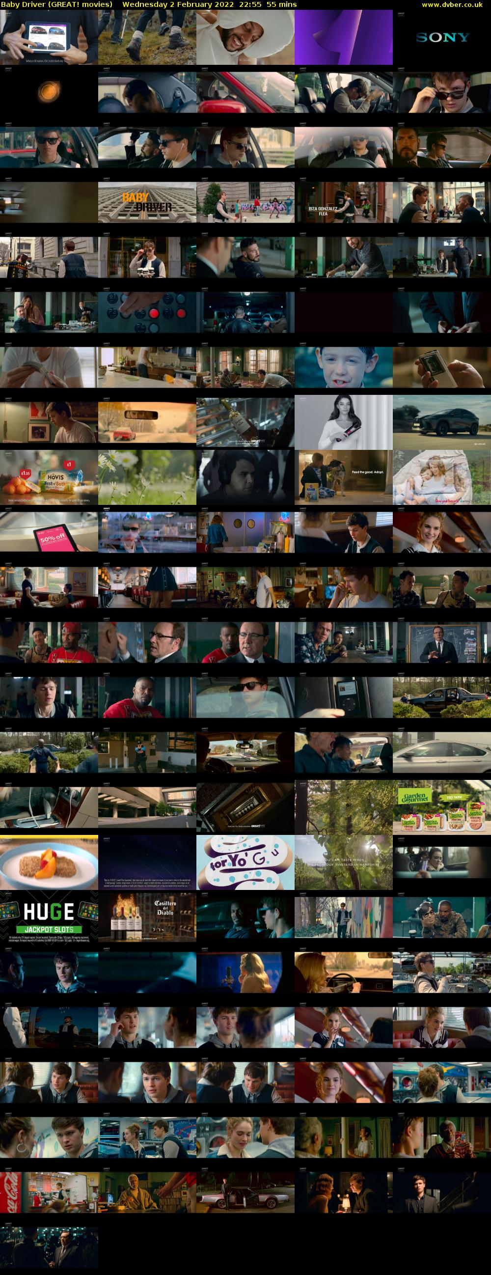 Baby Driver (GREAT! movies) Wednesday 2 February 2022 22:55 - 23:50