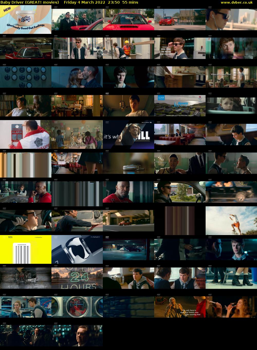 Baby Driver (GREAT! movies) Friday 4 March 2022 23:50 - 00:45