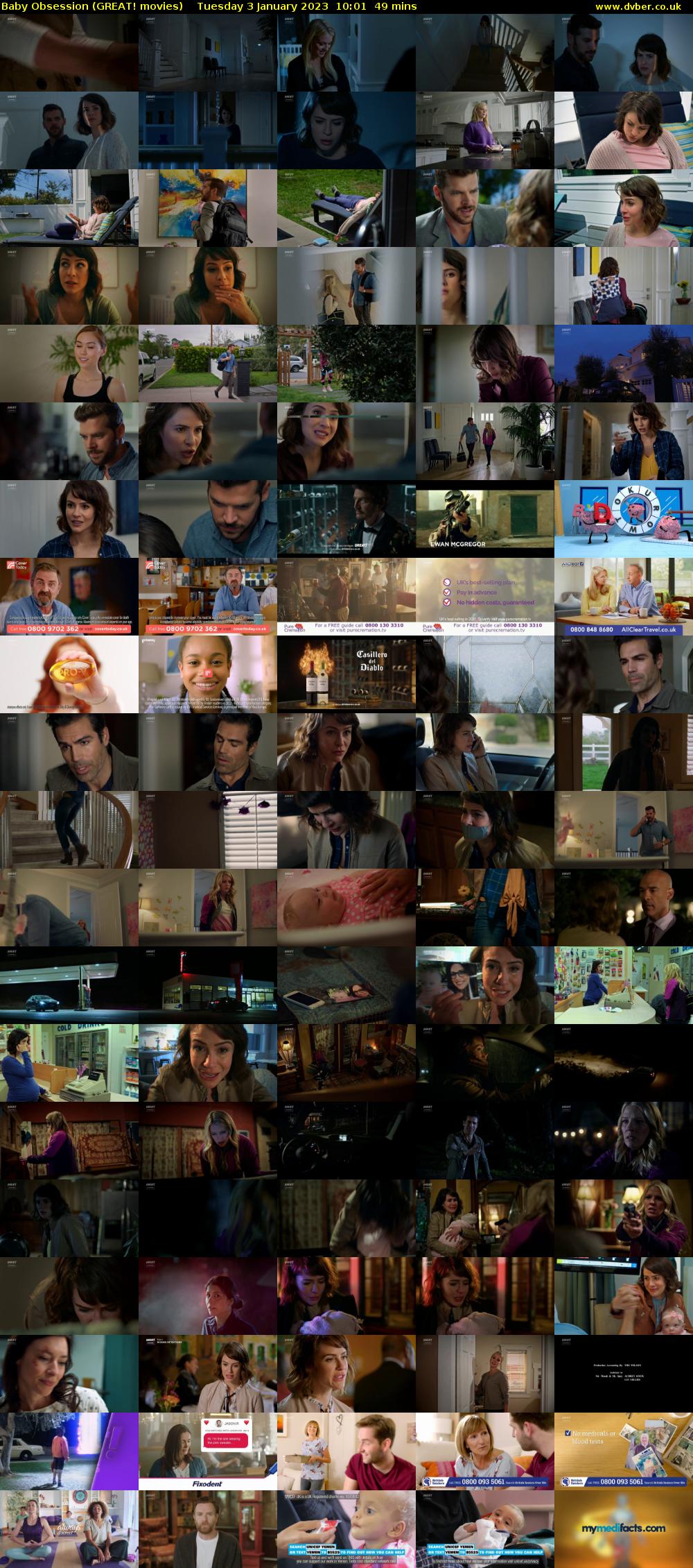 Baby Obsession (GREAT! movies) Tuesday 3 January 2023 10:01 - 10:50