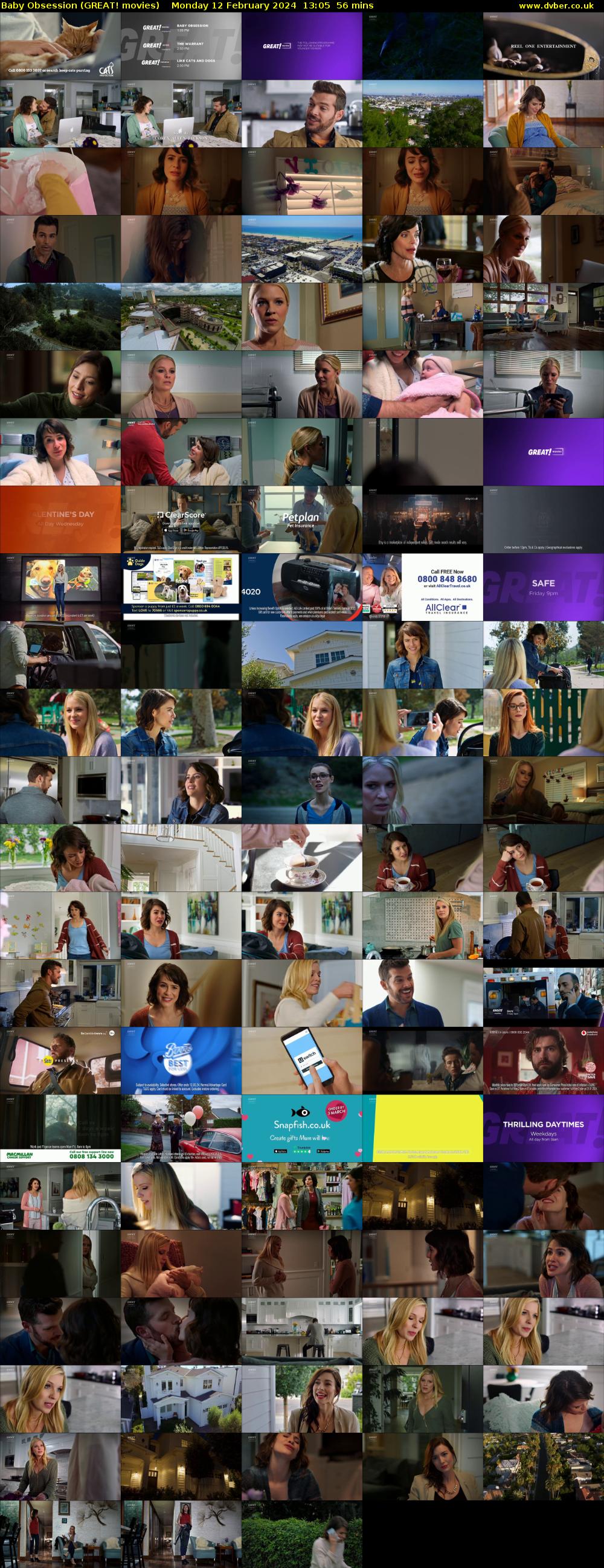 Baby Obsession (GREAT! movies) Monday 12 February 2024 13:05 - 14:01