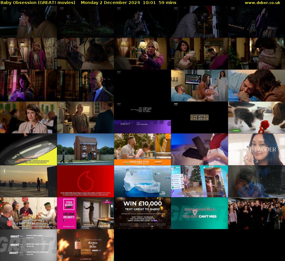 Baby Obsession (GREAT! movies) Monday 2 December 2024 10:01 - 11:00
