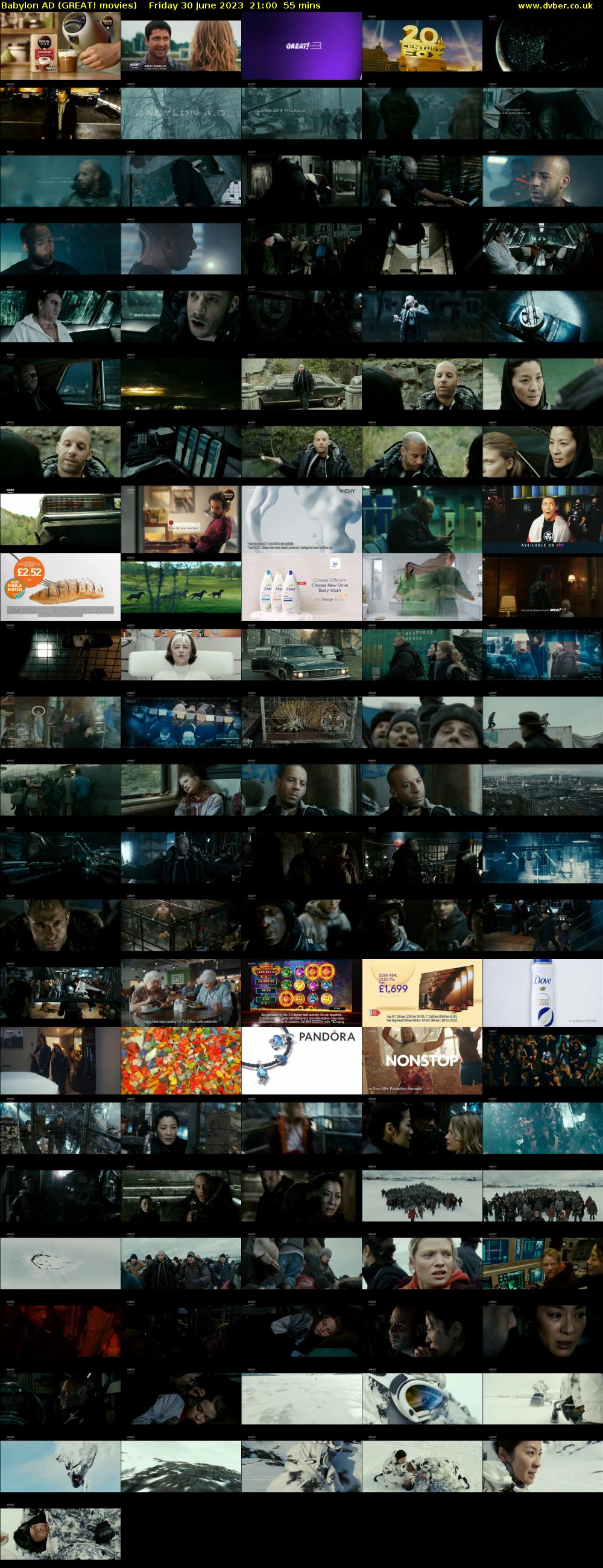 Babylon AD (GREAT! movies) Friday 30 June 2023 21:00 - 21:55
