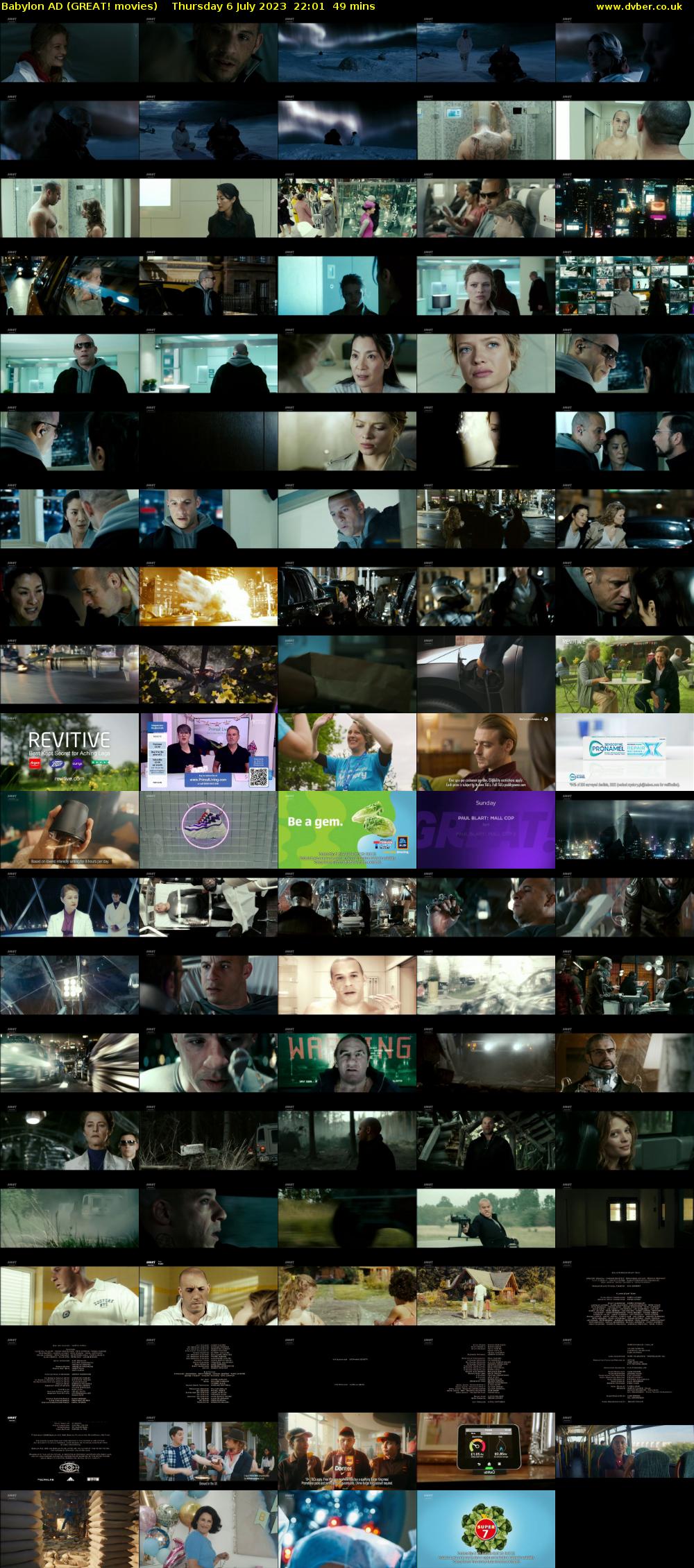 Babylon AD (GREAT! movies) Thursday 6 July 2023 22:01 - 22:50