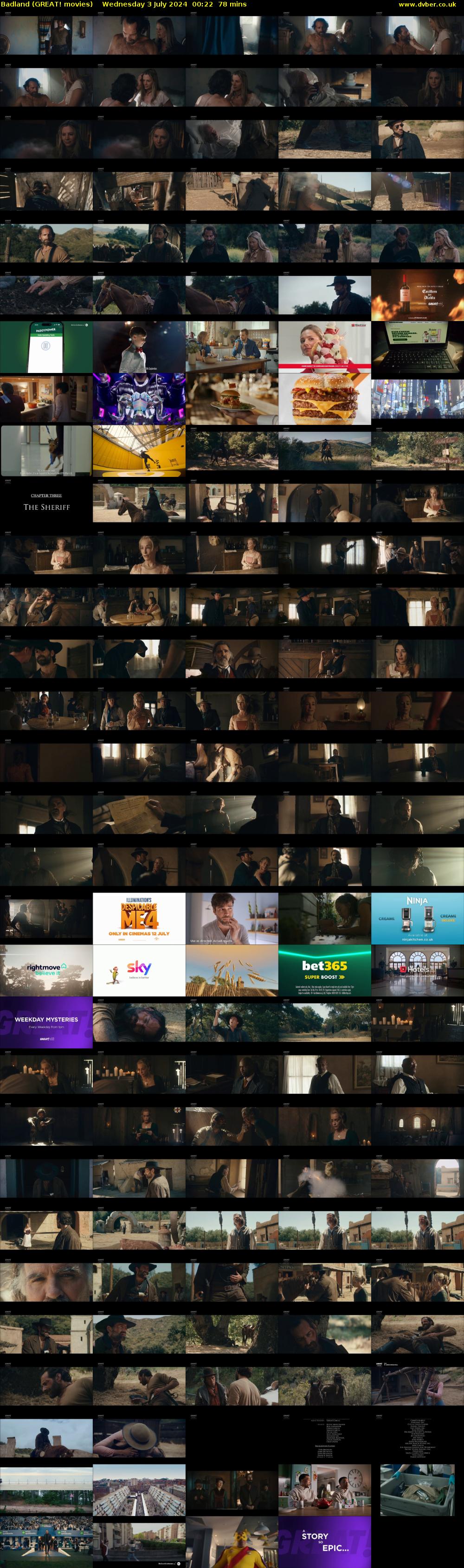 Badland (GREAT! movies) Wednesday 3 July 2024 00:22 - 01:40