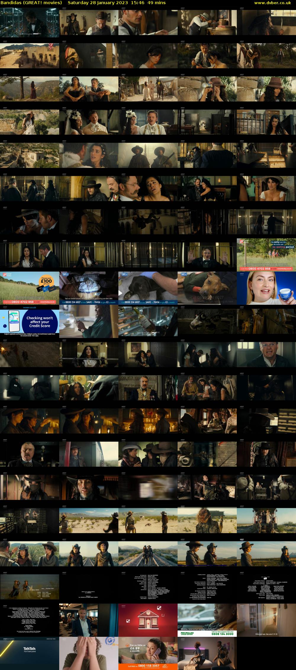Bandidas (GREAT! movies) Saturday 28 January 2023 15:46 - 16:35