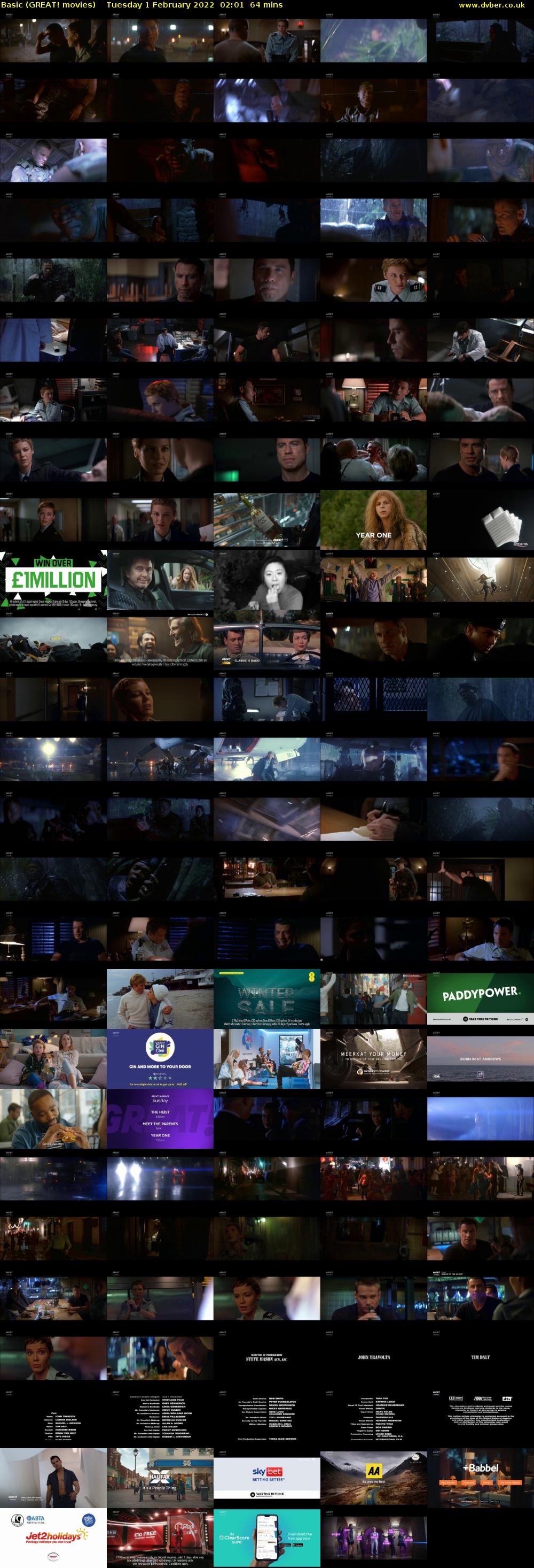 Basic (GREAT! movies) Tuesday 1 February 2022 02:01 - 03:05