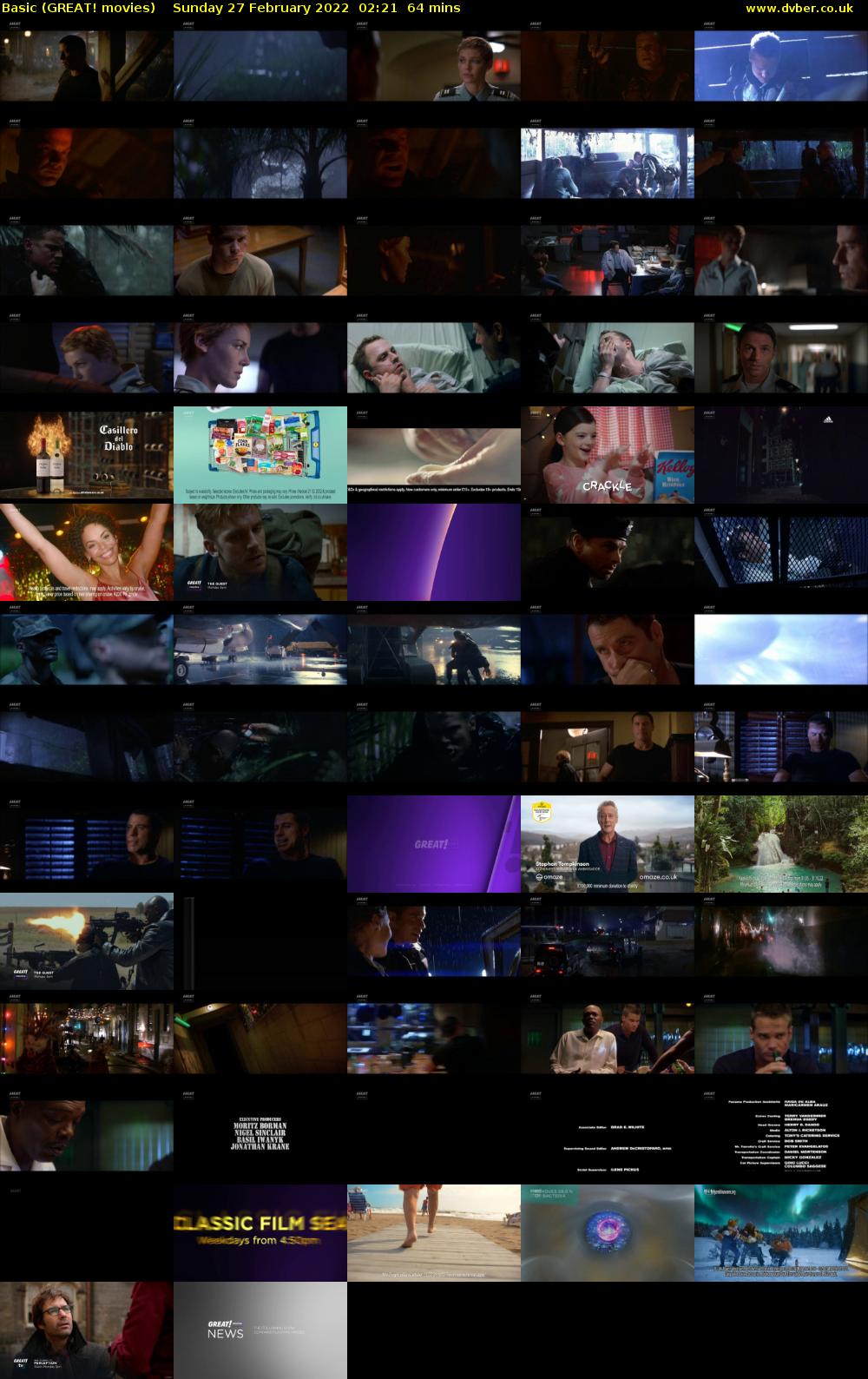 Basic (GREAT! movies) Sunday 27 February 2022 02:21 - 03:25