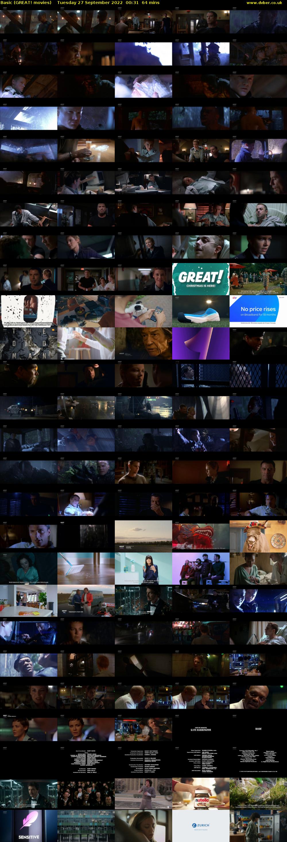 Basic (GREAT! movies) Tuesday 27 September 2022 00:31 - 01:35