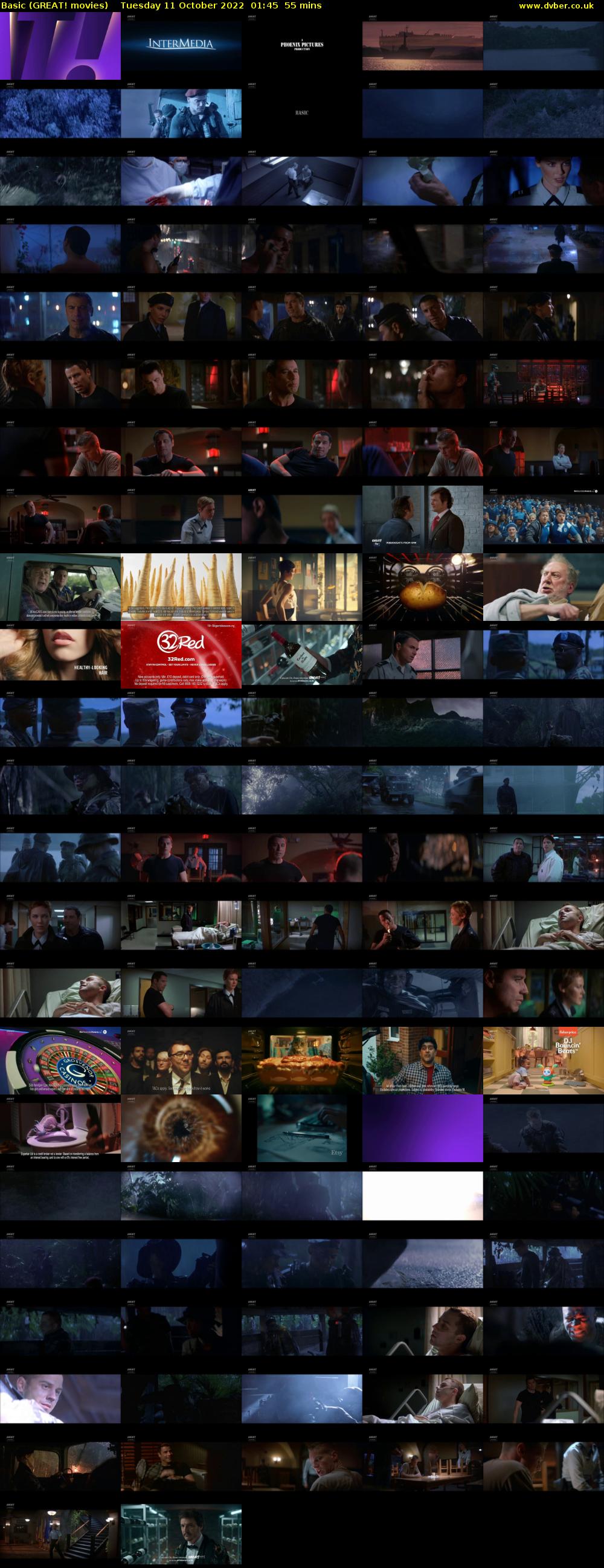 Basic (GREAT! movies) Tuesday 11 October 2022 01:45 - 02:40