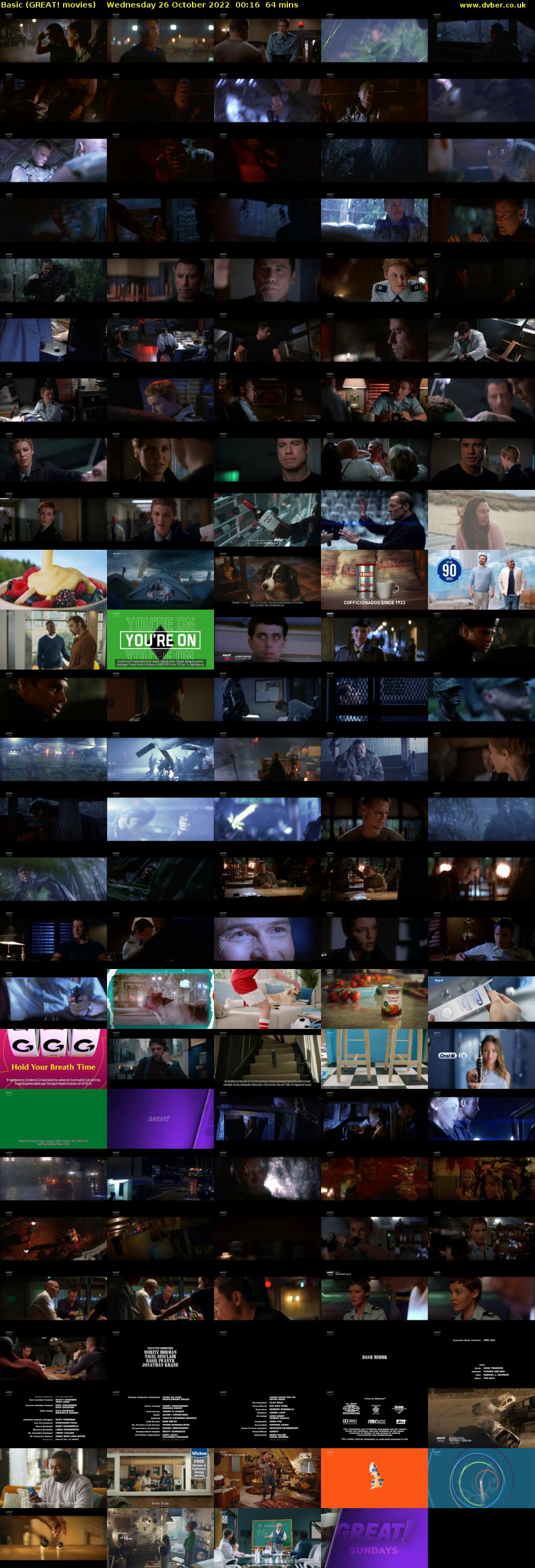 Basic (GREAT! movies) Wednesday 26 October 2022 00:16 - 01:20