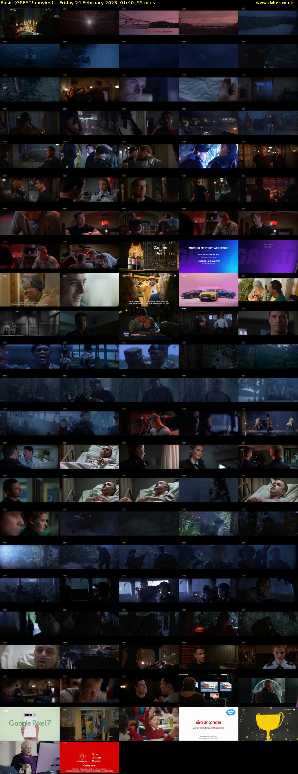 Basic (GREAT! movies) Friday 24 February 2023 01:40 - 02:35