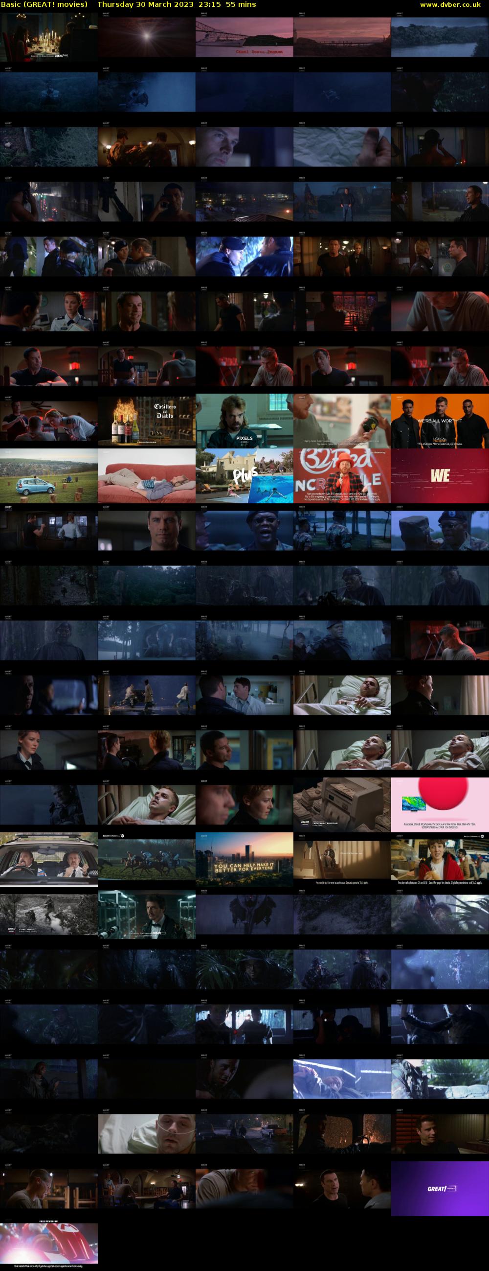 Basic (GREAT! movies) Thursday 30 March 2023 23:15 - 00:10