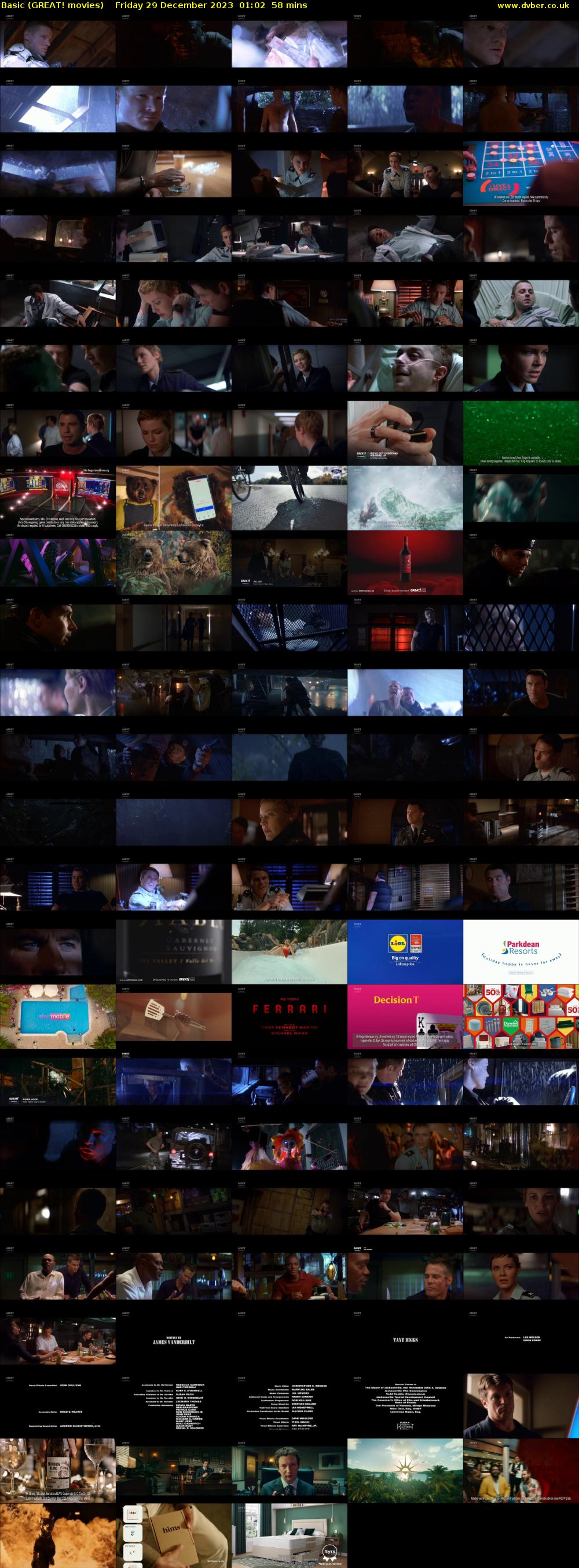 Basic (GREAT! movies) Friday 29 December 2023 01:02 - 02:00