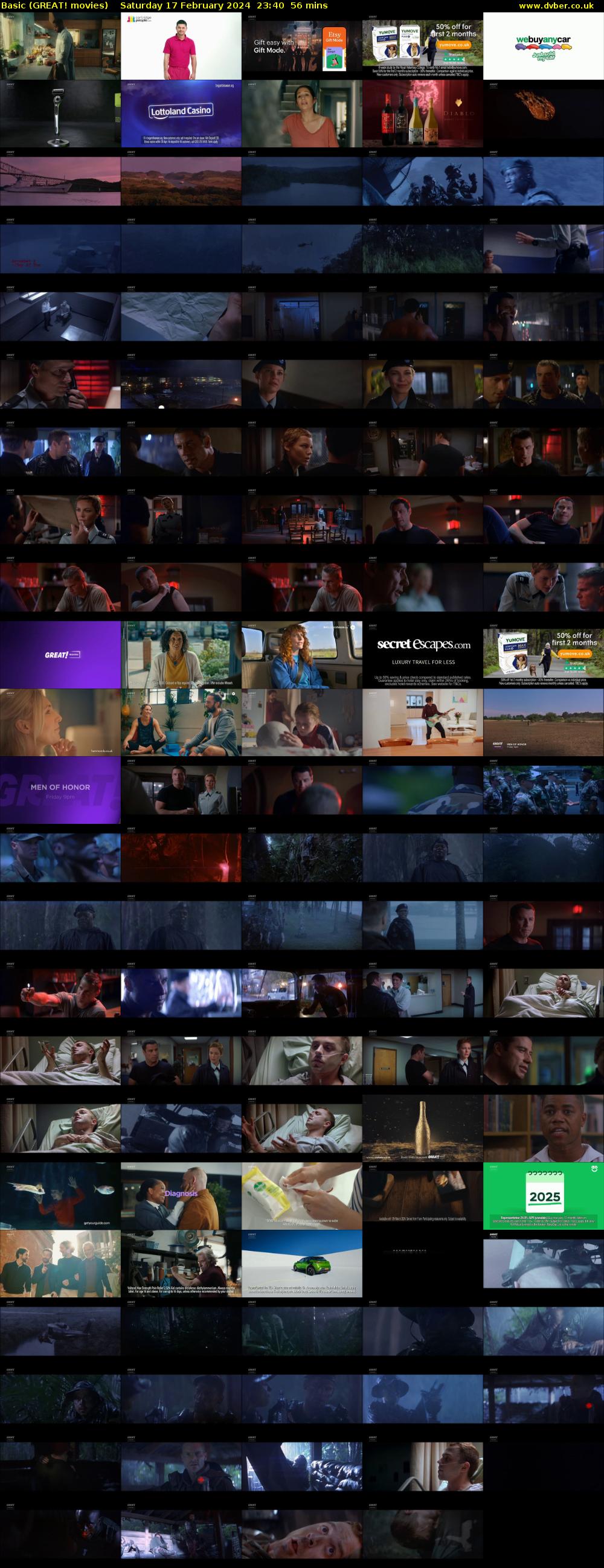 Basic (GREAT! movies) Saturday 17 February 2024 23:40 - 00:36