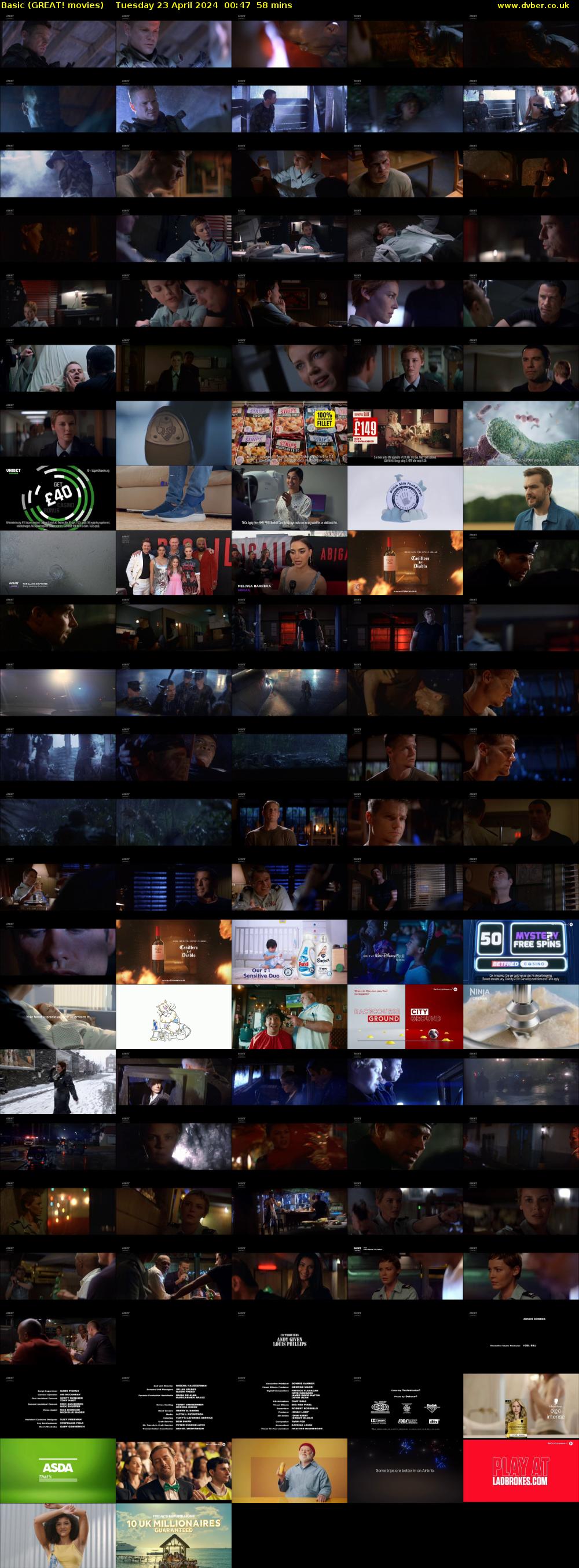 Basic (GREAT! movies) Tuesday 23 April 2024 00:47 - 01:45