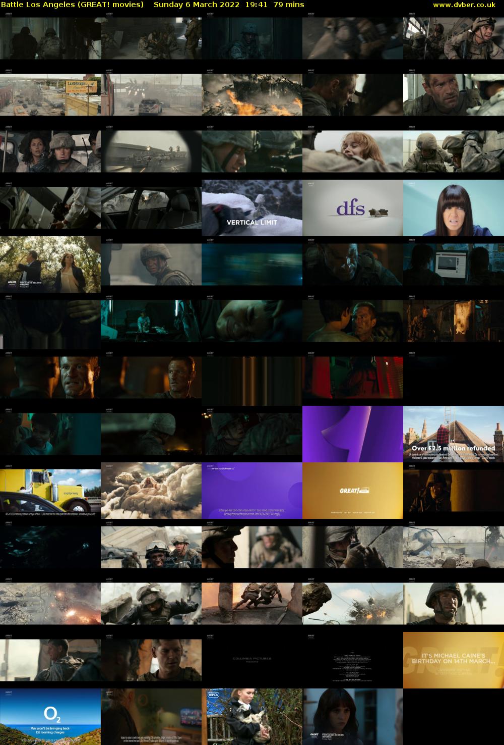 Battle Los Angeles (GREAT! movies) Sunday 6 March 2022 19:41 - 21:00