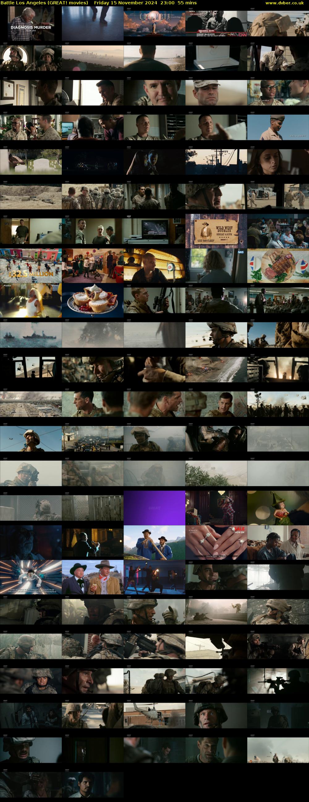 Battle Los Angeles (GREAT! movies) Friday 15 November 2024 23:00 - 23:55