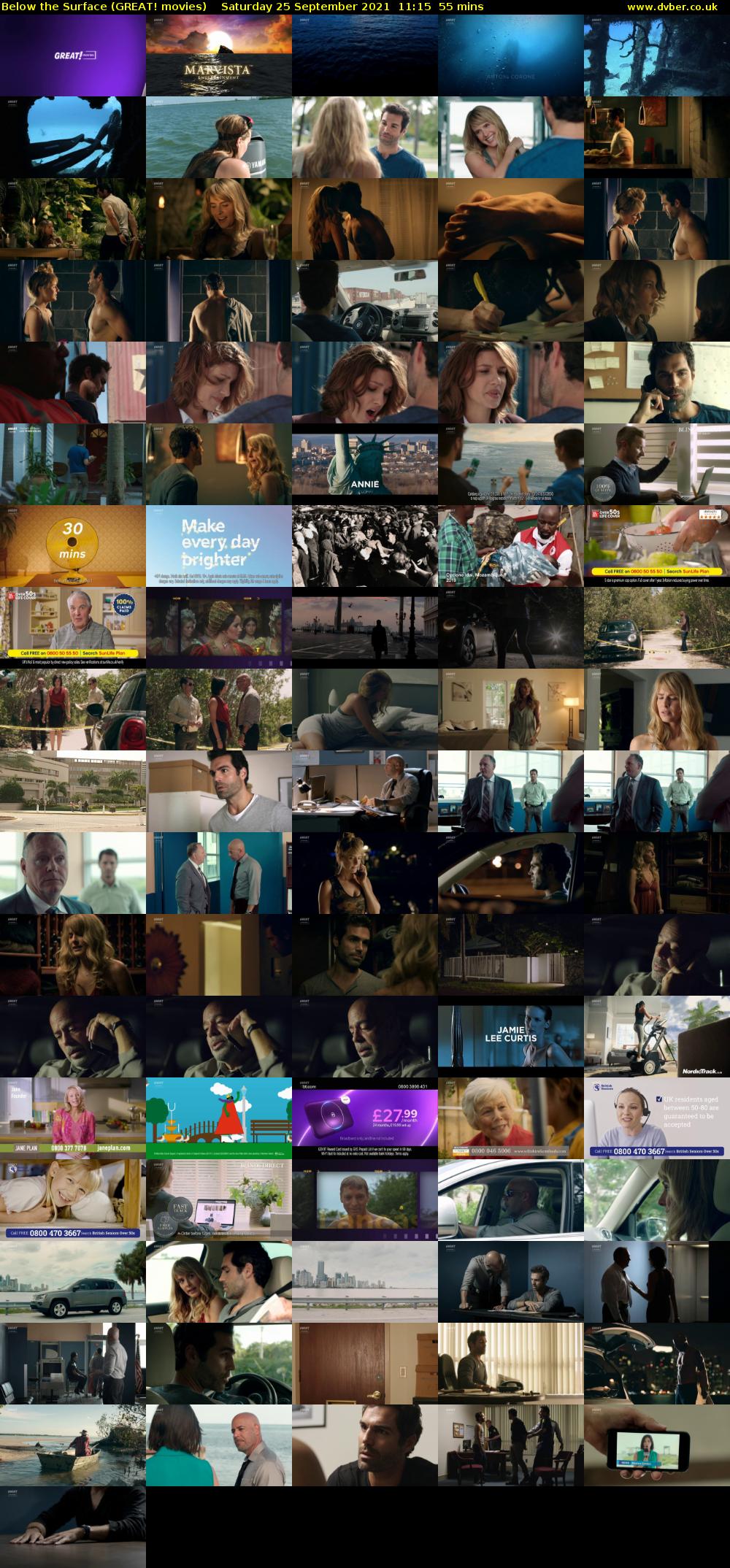 Below the Surface (GREAT! movies) Saturday 25 September 2021 11:15 - 12:10