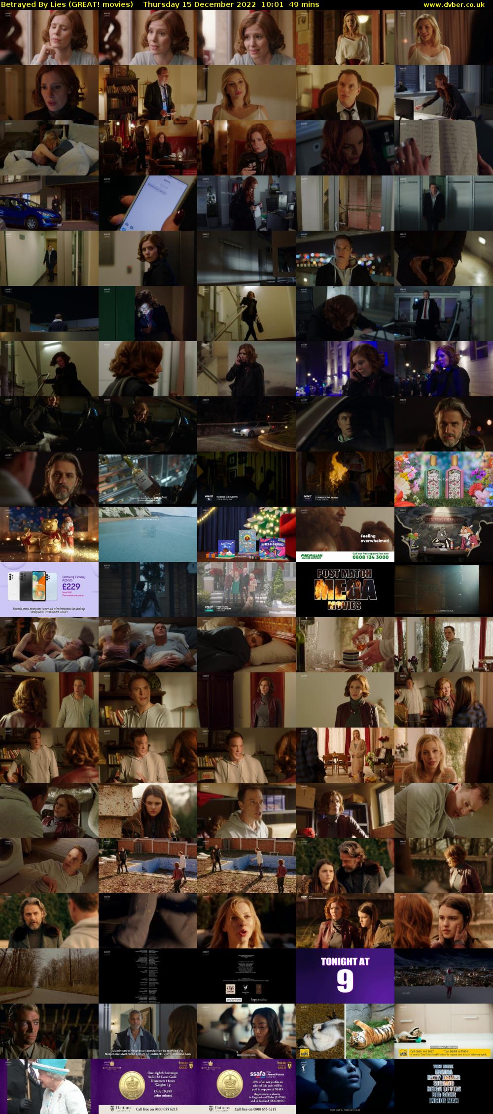 Betrayed By Lies (GREAT! movies) Thursday 15 December 2022 10:01 - 10:50