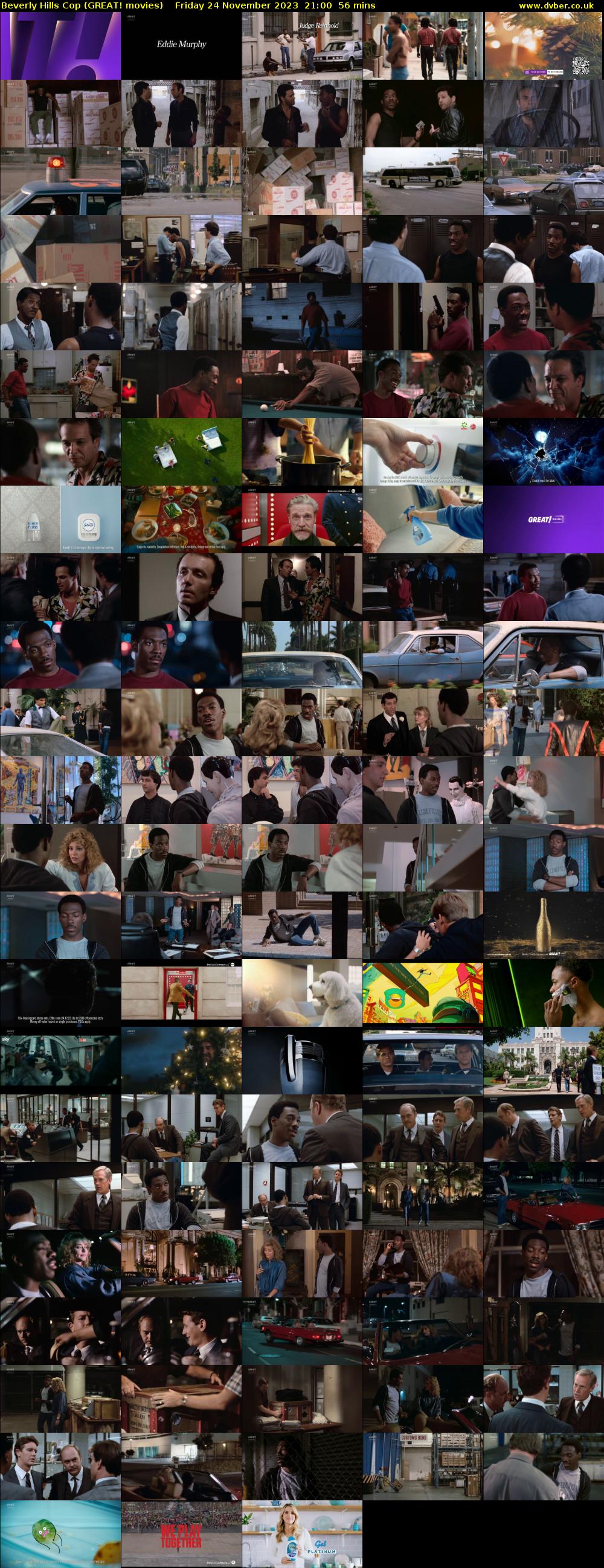 Beverly Hills Cop (GREAT! movies) Friday 24 November 2023 21:00 - 21:56