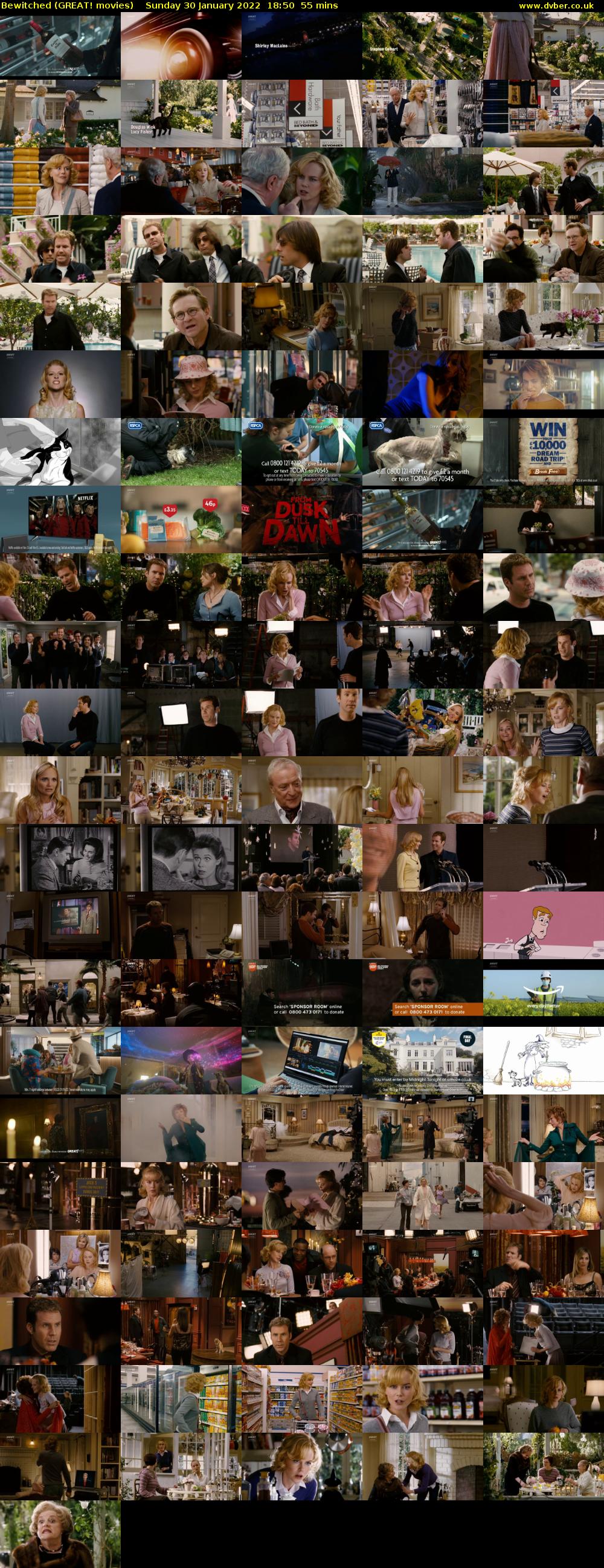 Bewitched (GREAT! movies) Sunday 30 January 2022 18:50 - 19:45