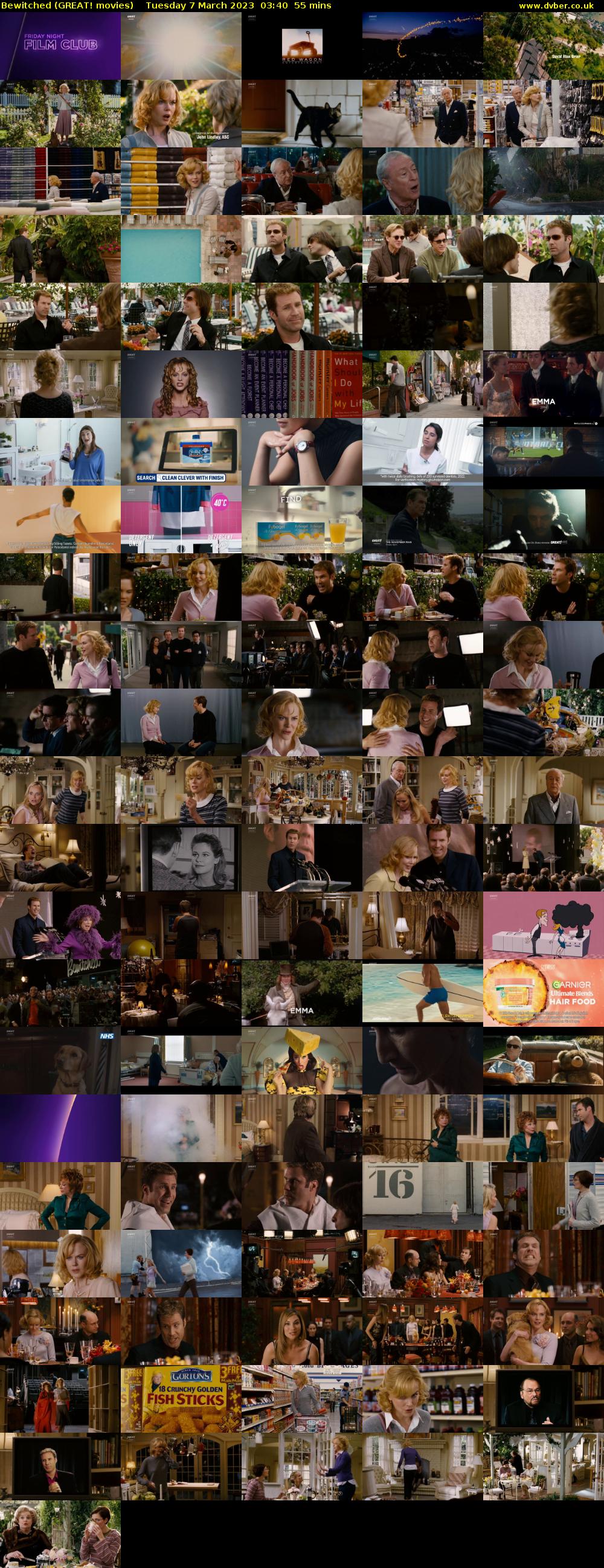 Bewitched (GREAT! movies) Tuesday 7 March 2023 03:40 - 04:35