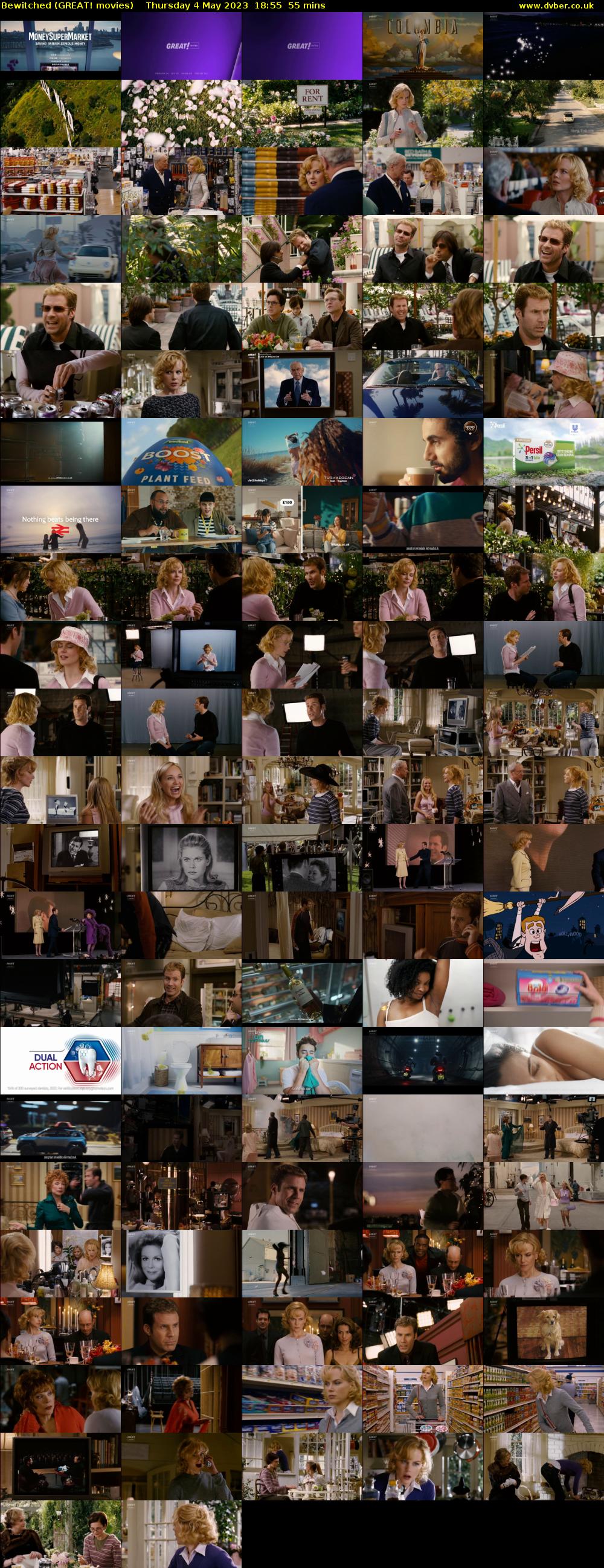 Bewitched (GREAT! movies) Thursday 4 May 2023 18:55 - 19:50