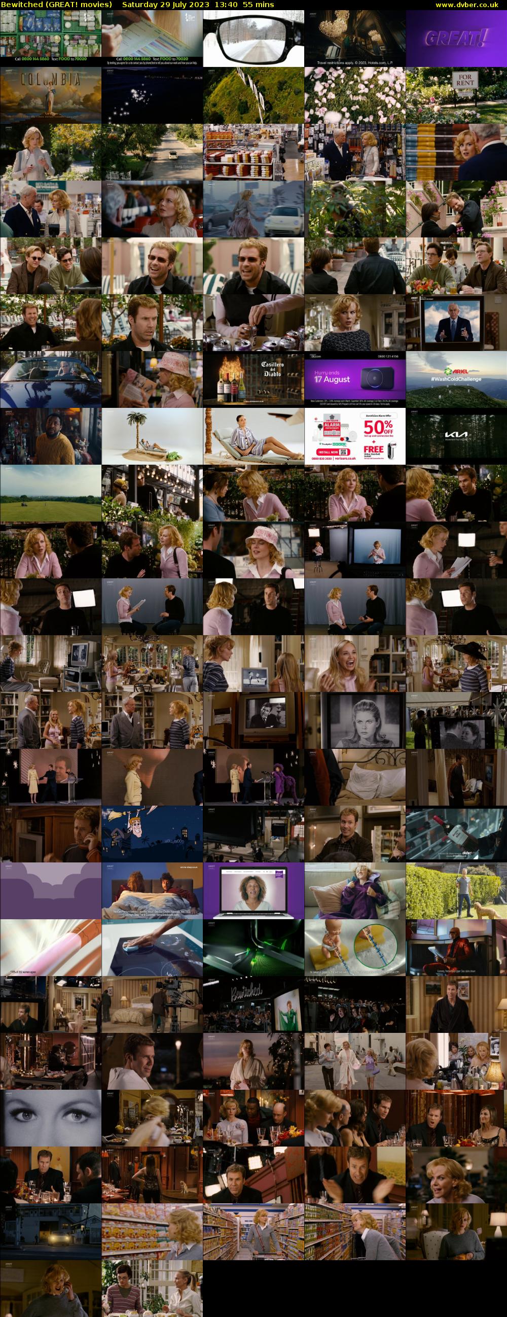 Bewitched (GREAT! movies) Saturday 29 July 2023 13:40 - 14:35