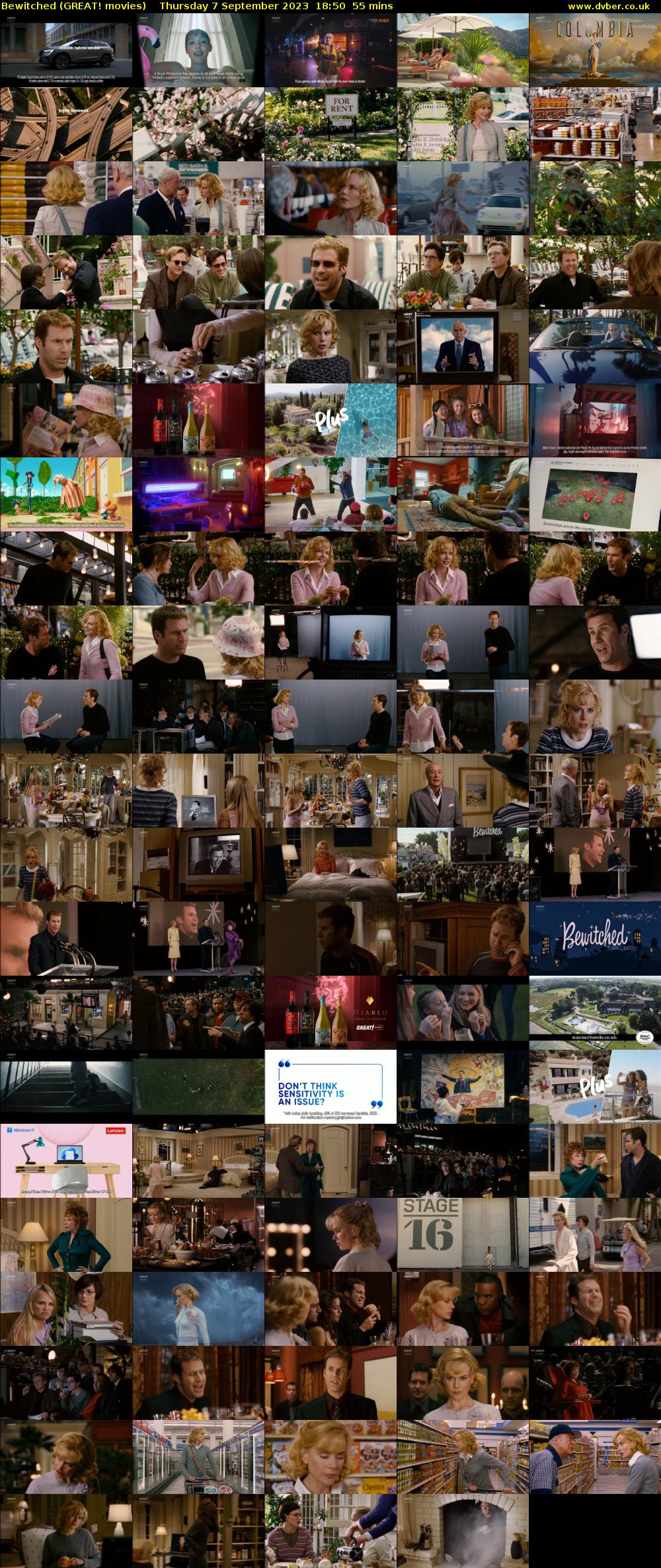 Bewitched (GREAT! movies) Thursday 7 September 2023 18:50 - 19:45