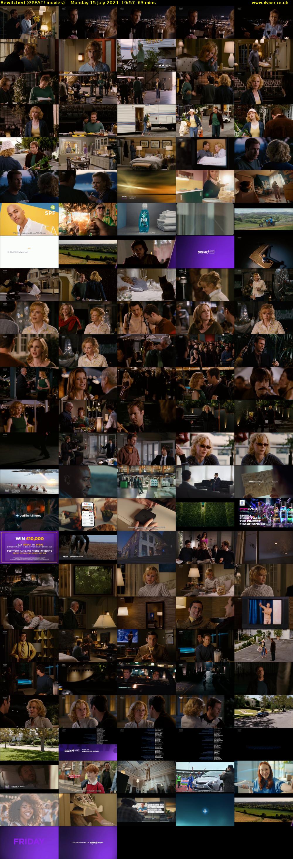 Bewitched (GREAT! movies) Monday 15 July 2024 19:57 - 21:00