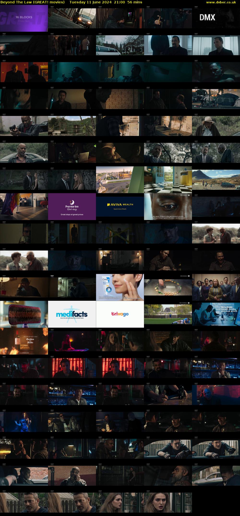 Beyond The Law (GREAT! movies) Tuesday 11 June 2024 21:00 - 21:56