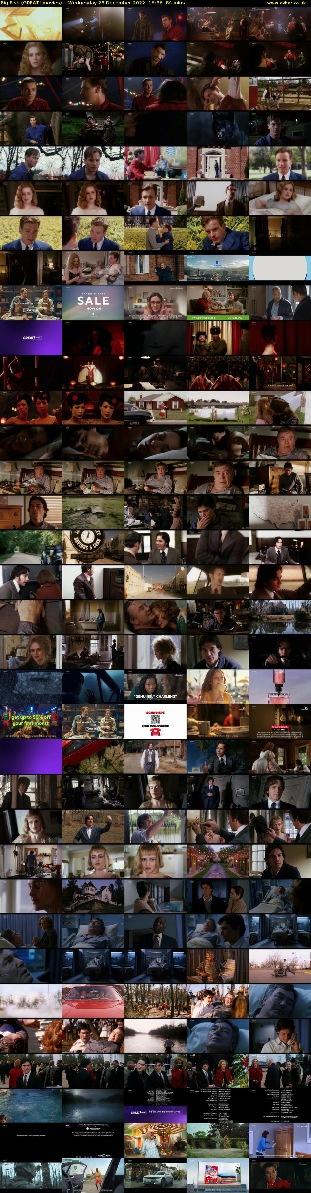 Big Fish (GREAT! movies) Wednesday 28 December 2022 16:56 - 18:20