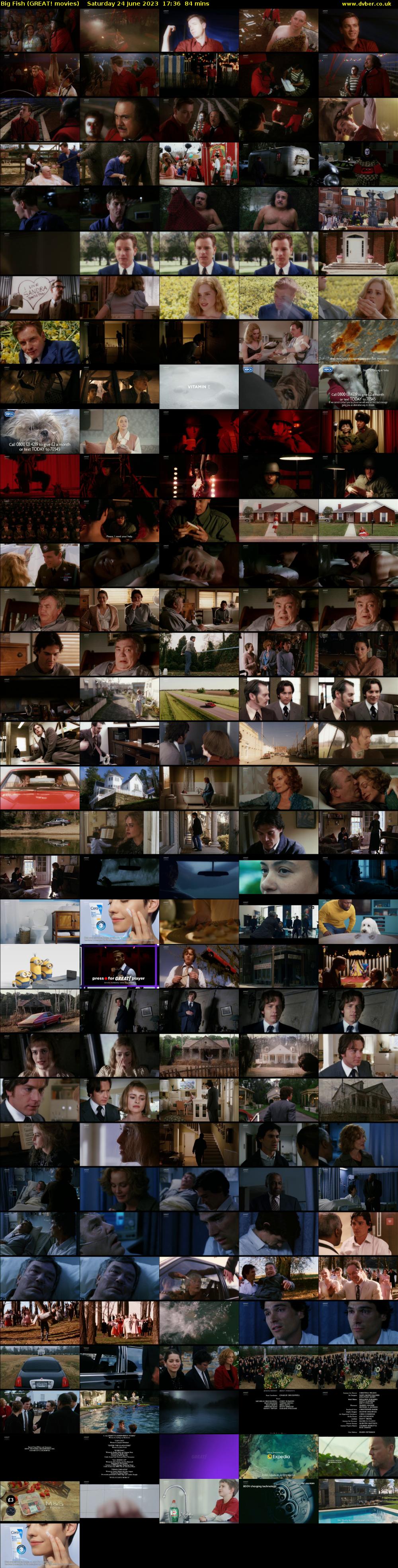 Big Fish (GREAT! movies) Saturday 24 June 2023 17:36 - 19:00