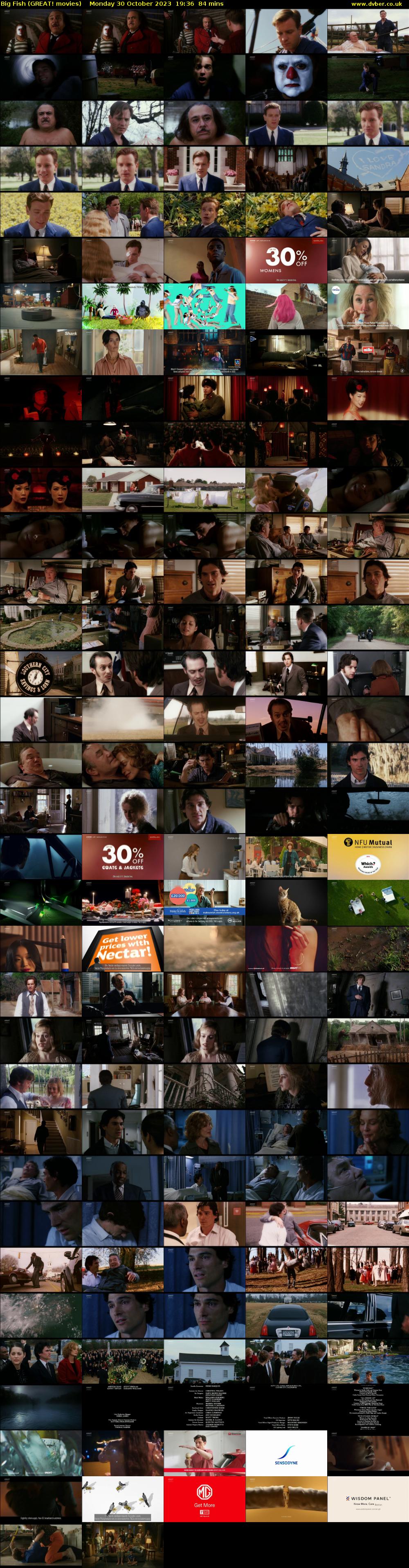 Big Fish (GREAT! movies) Monday 30 October 2023 19:36 - 21:00