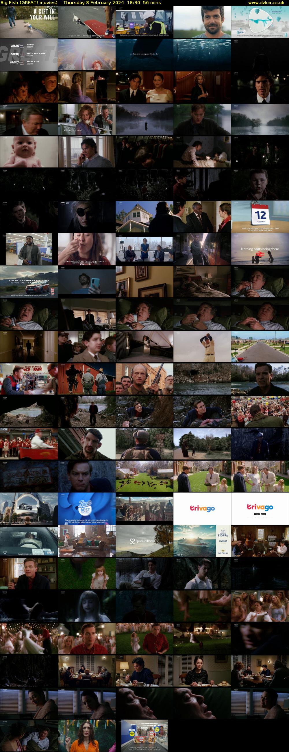 Big Fish (GREAT! movies) Thursday 8 February 2024 18:30 - 19:26