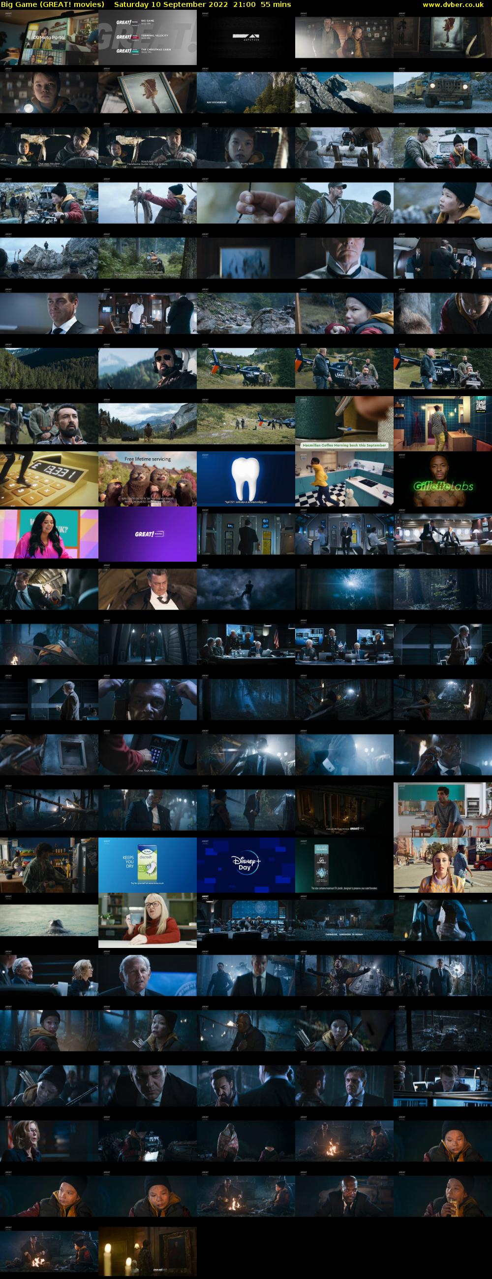 Big Game (GREAT! movies) Saturday 10 September 2022 21:00 - 21:55